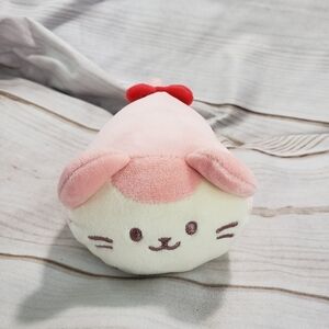 Anirollz Kittiroll Pink Cream Cat Plush Stuffed Toy Squish Coosy 5 Inch 2021